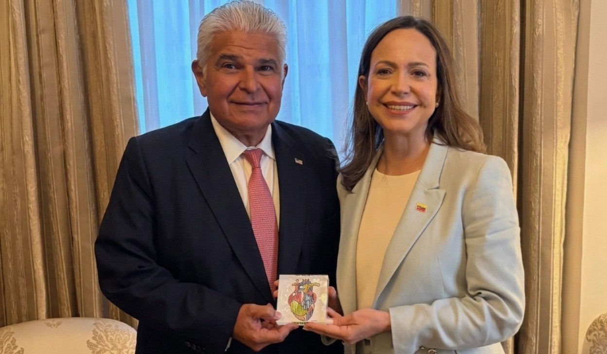 Ma Corina y pdte de Panamá