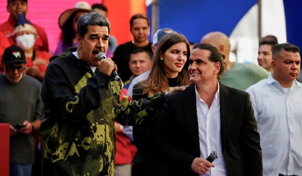 Nicolás Maduro y Alex Saab