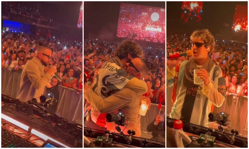Rawyana y Nacho en show
