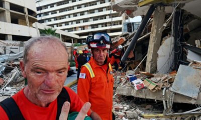 Rescatistas británicos en La Guaira